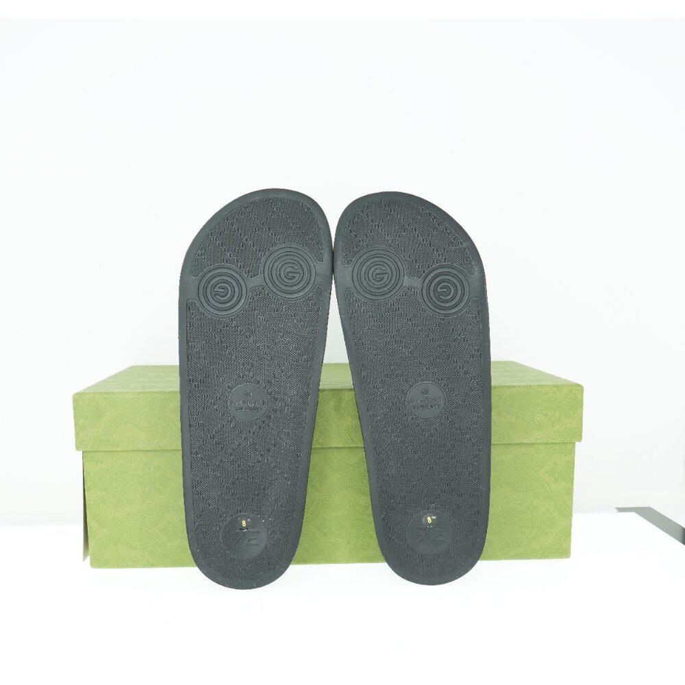 Gucci Men's GG Supreme Tiger Pint Slides - Picture 6 of 10